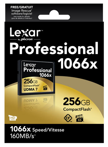 Lexar CF Pro 1066x, per fotografi professionisti